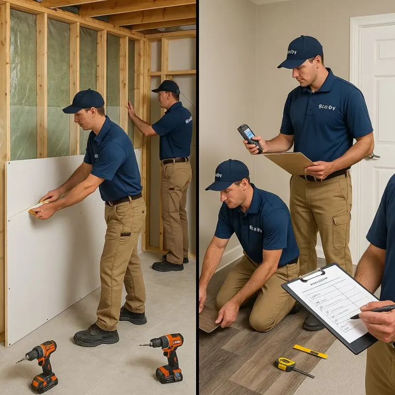 Repairs and Reconstruction process in Evans, GA